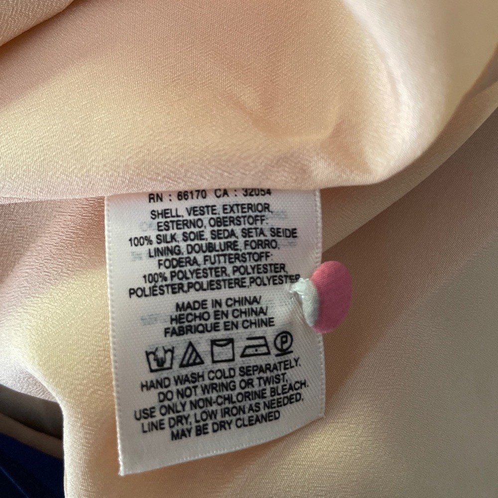 EUC Anthropologie Maeve Floral Vero Flutter Sleeves Silk Shift Dress Small​​​​​ - Picture 4 of 10